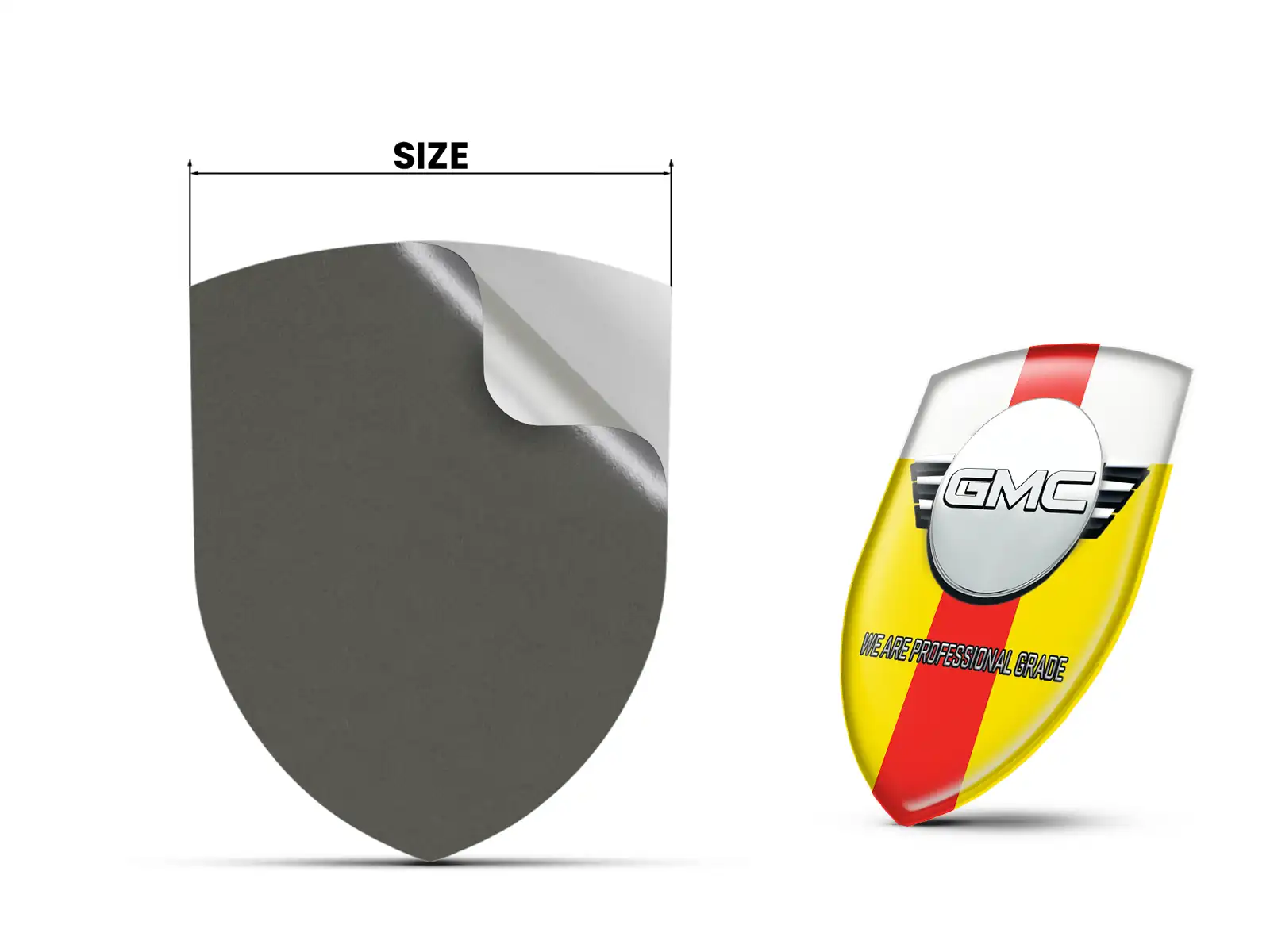 GMC Impression Autocollants Pare-Chocs Pro Max Durable